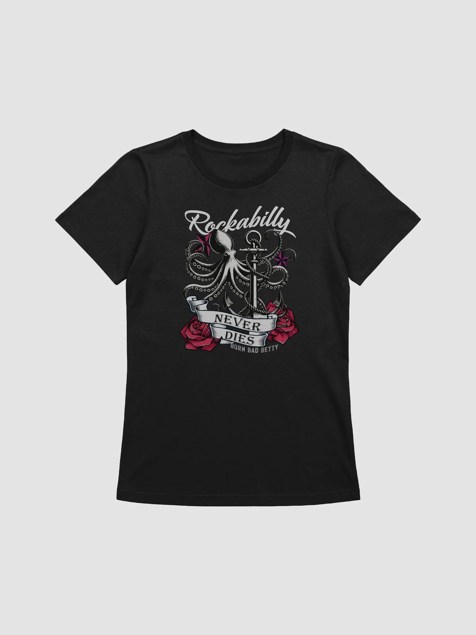 Inked Octo-Anchors Women's Tee product image (3)