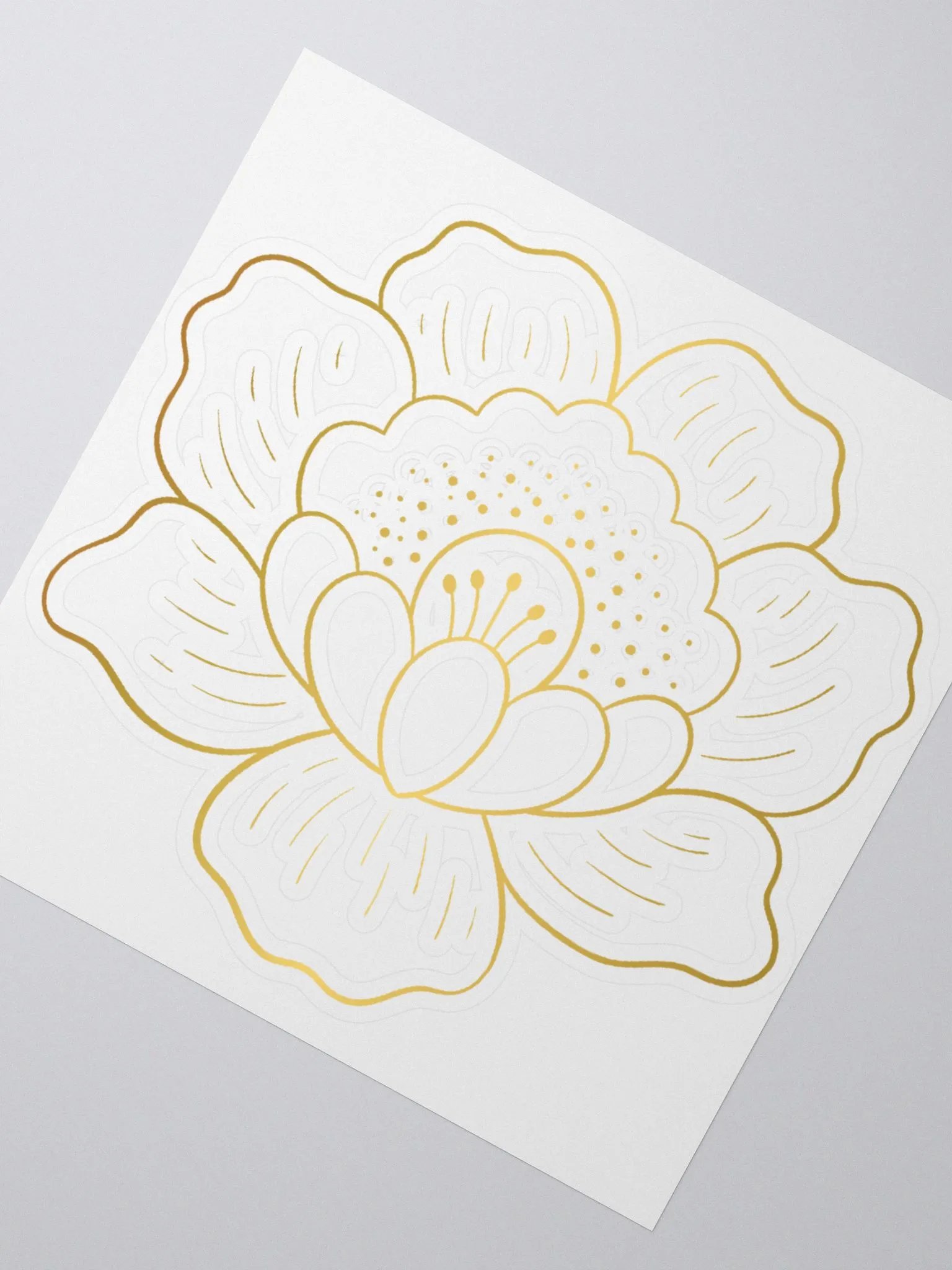 InnerBloom White Sticker product image (1)