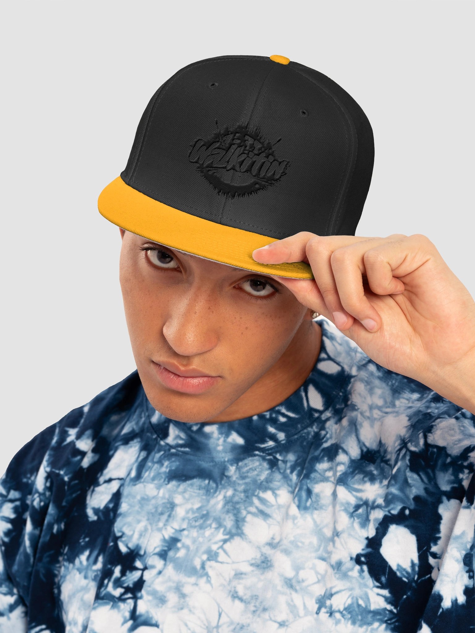 Streetwise Flat Bill Cap — Walk It In Splatter Logo (Limited) product image (5)