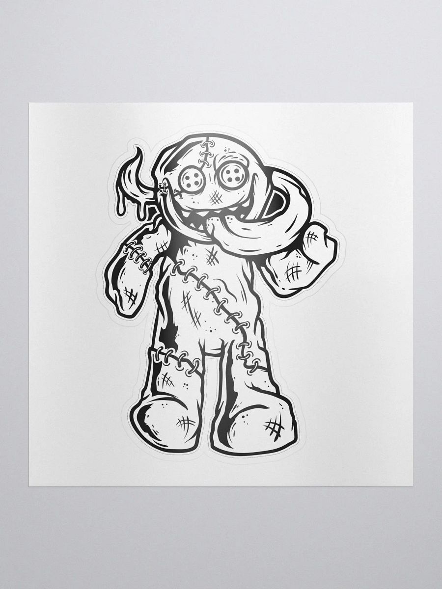 Voodoo Metal Sticker product image (1)