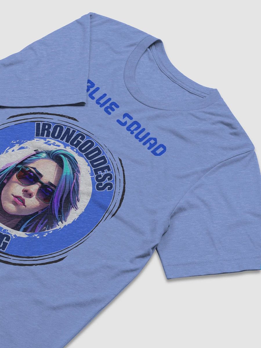 Blue Squad Iron Goddess Gaming Tee product image (7)