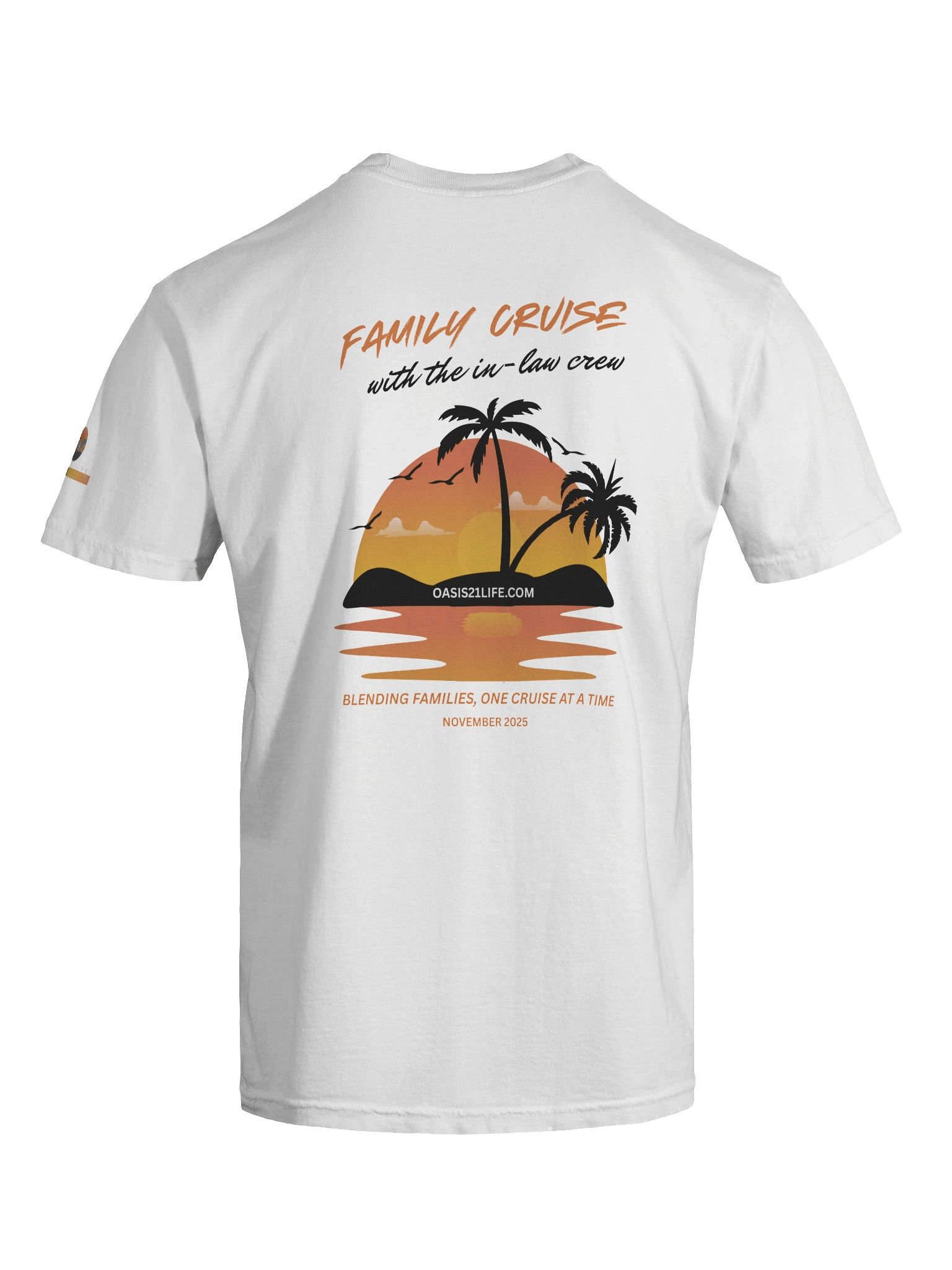 Sunset Oasis Paradise T-Shirt Nov 2025 product image (4)