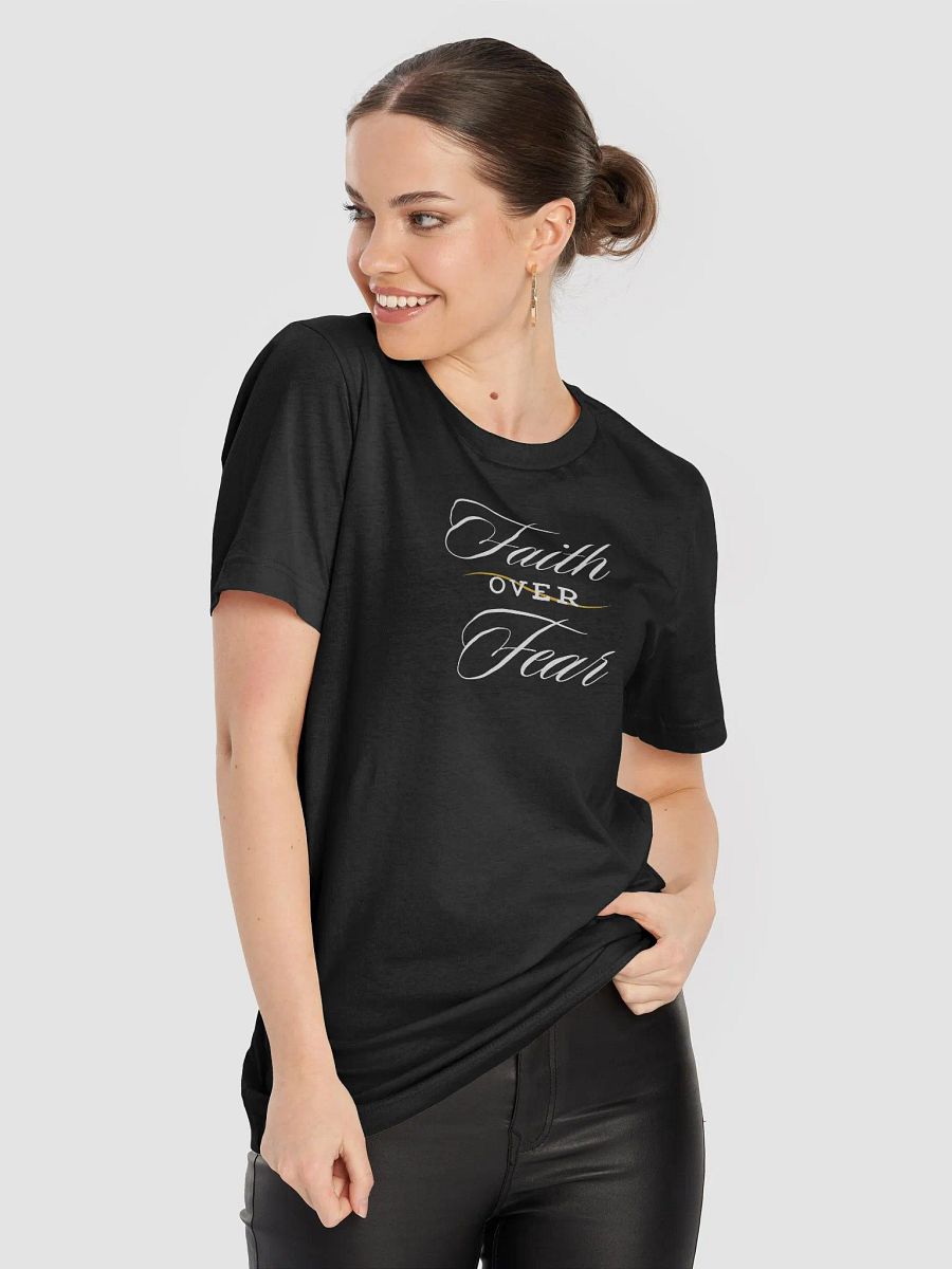 Faith Over Fear Monochrome Tee product image (82)