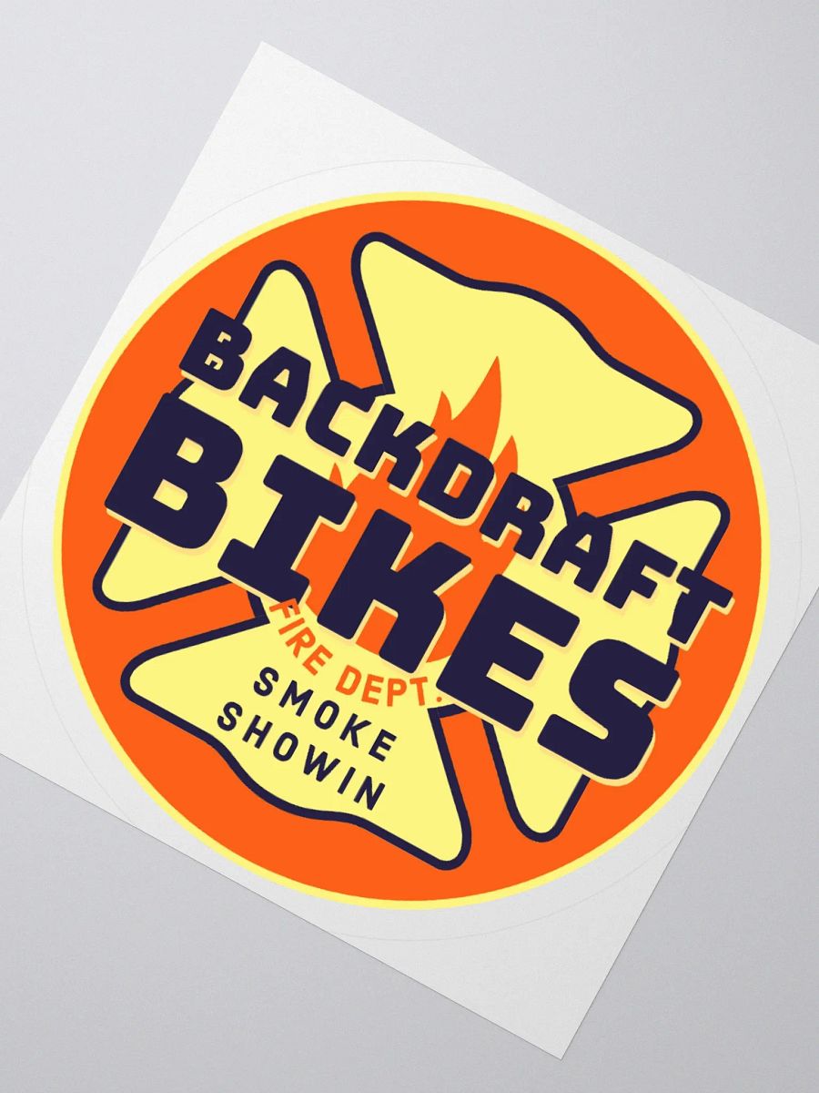 BackDraft Bikes Sticker product image (2)