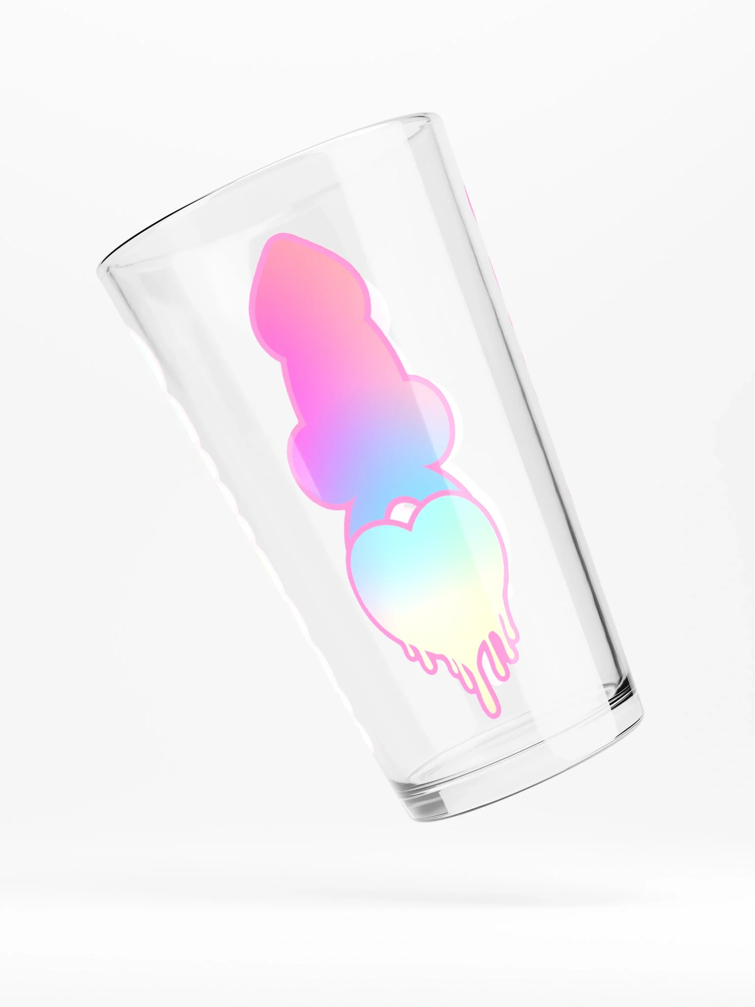 USS BIMBO Rocket of Love Pint Glass product image (6)
