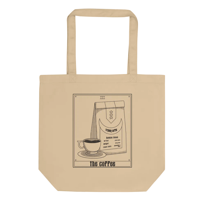 The Coffee Tarot Card Tote Bag product image (1)