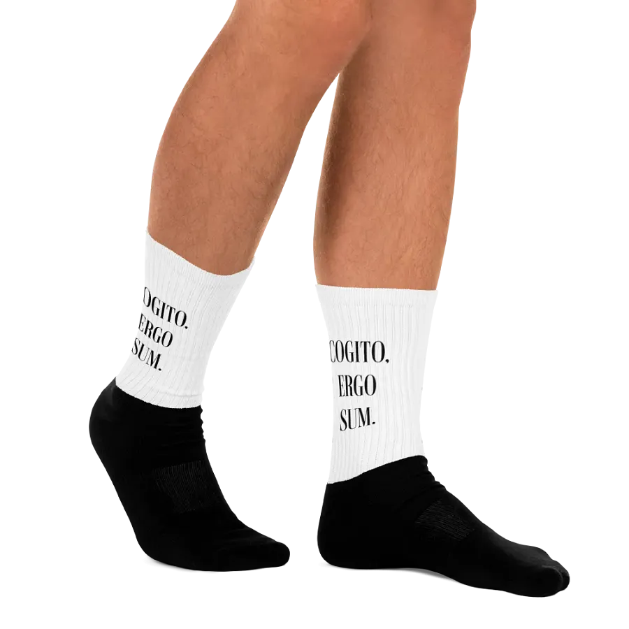 Cogito, Ergo Sum Socks product image (12)
