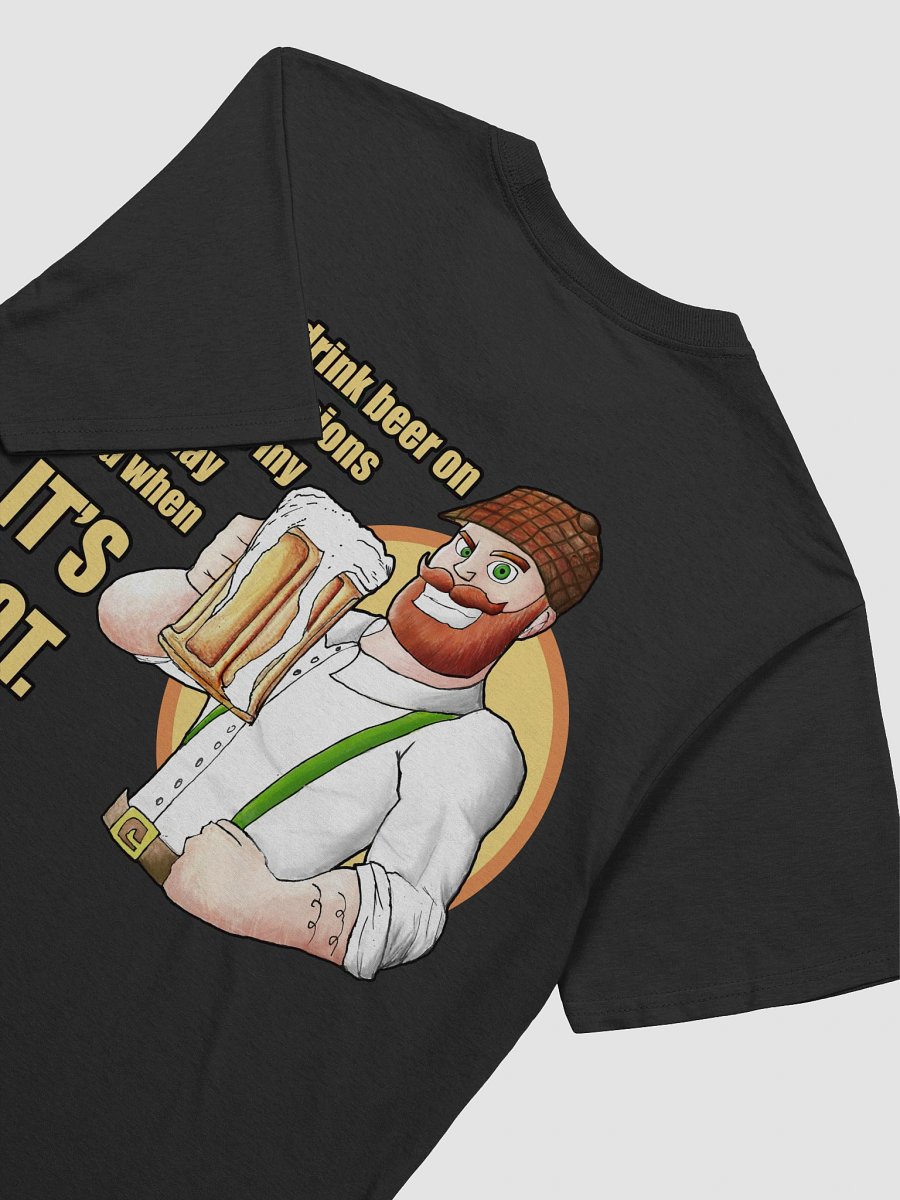 Beer lad 3 soft T-shirt Back product image (4)