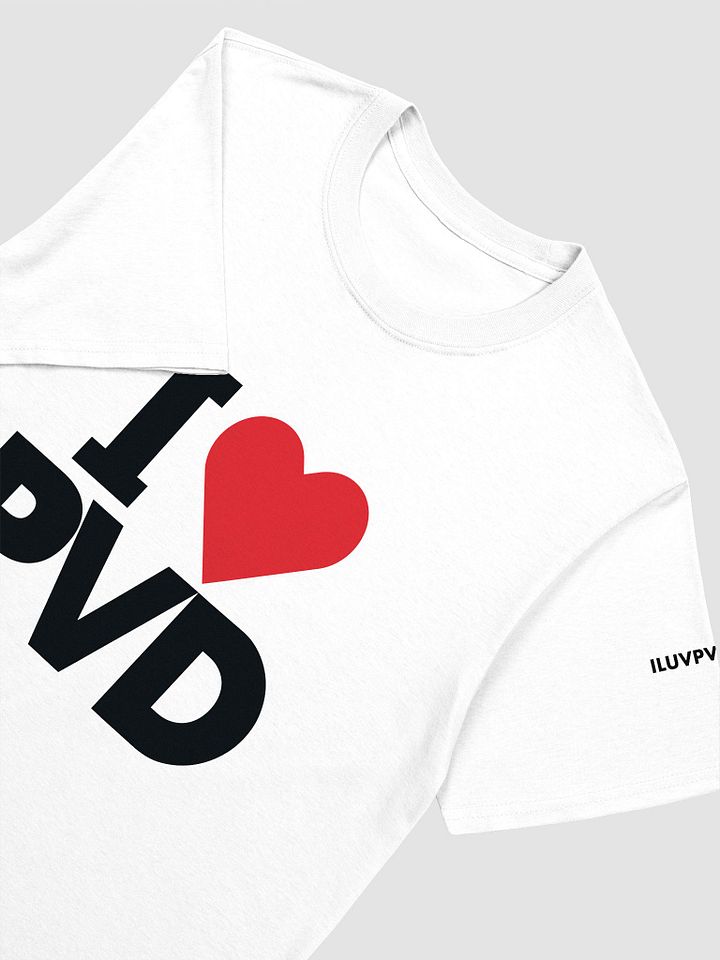 I LUV PVD Tee (White) product image (1)