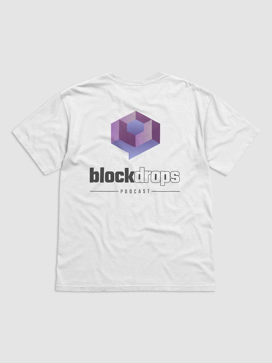 BlockDrops Tee - Black Logo product image (2)