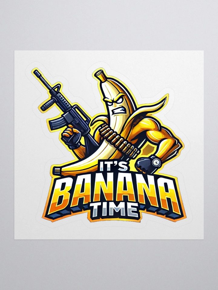 Banana Time Sticker product image (1)