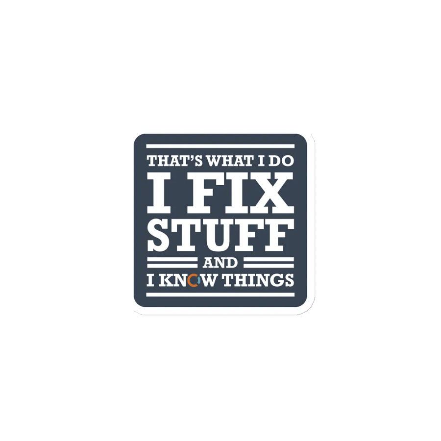 I FIX STUFF MAGNET product image (1)