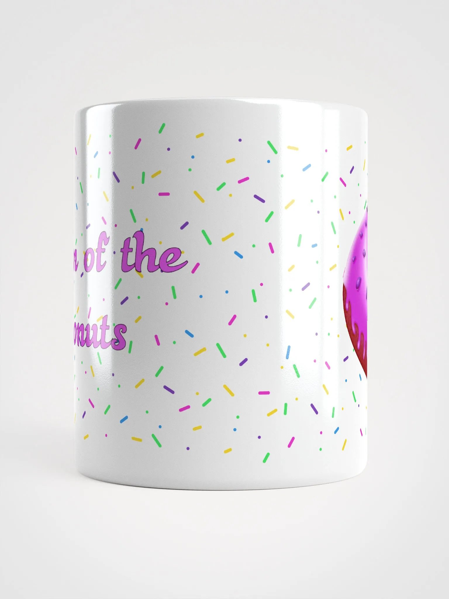 Queen of the Donuts White Mug product image (10)