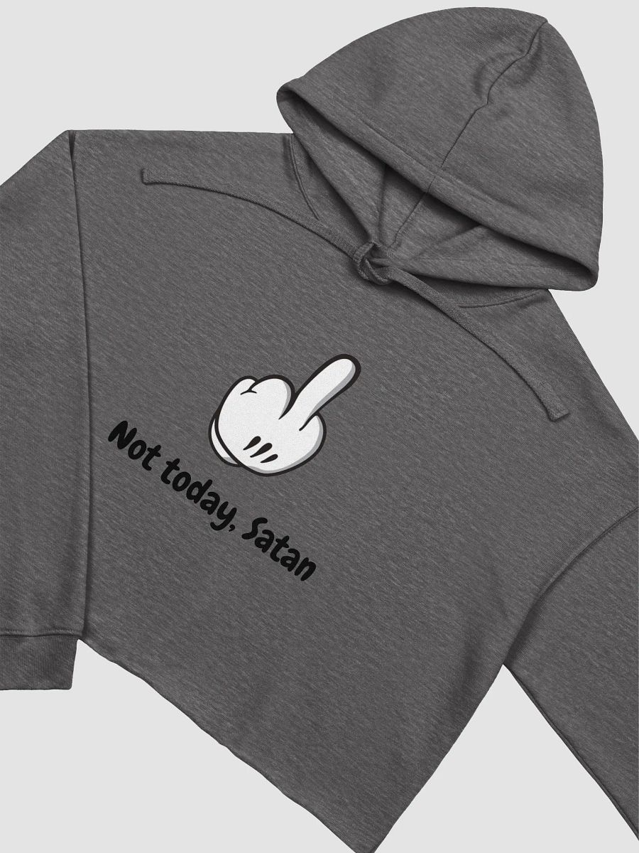 Middle Figure Gesture Cartoon Crop Hoodie product image (18)