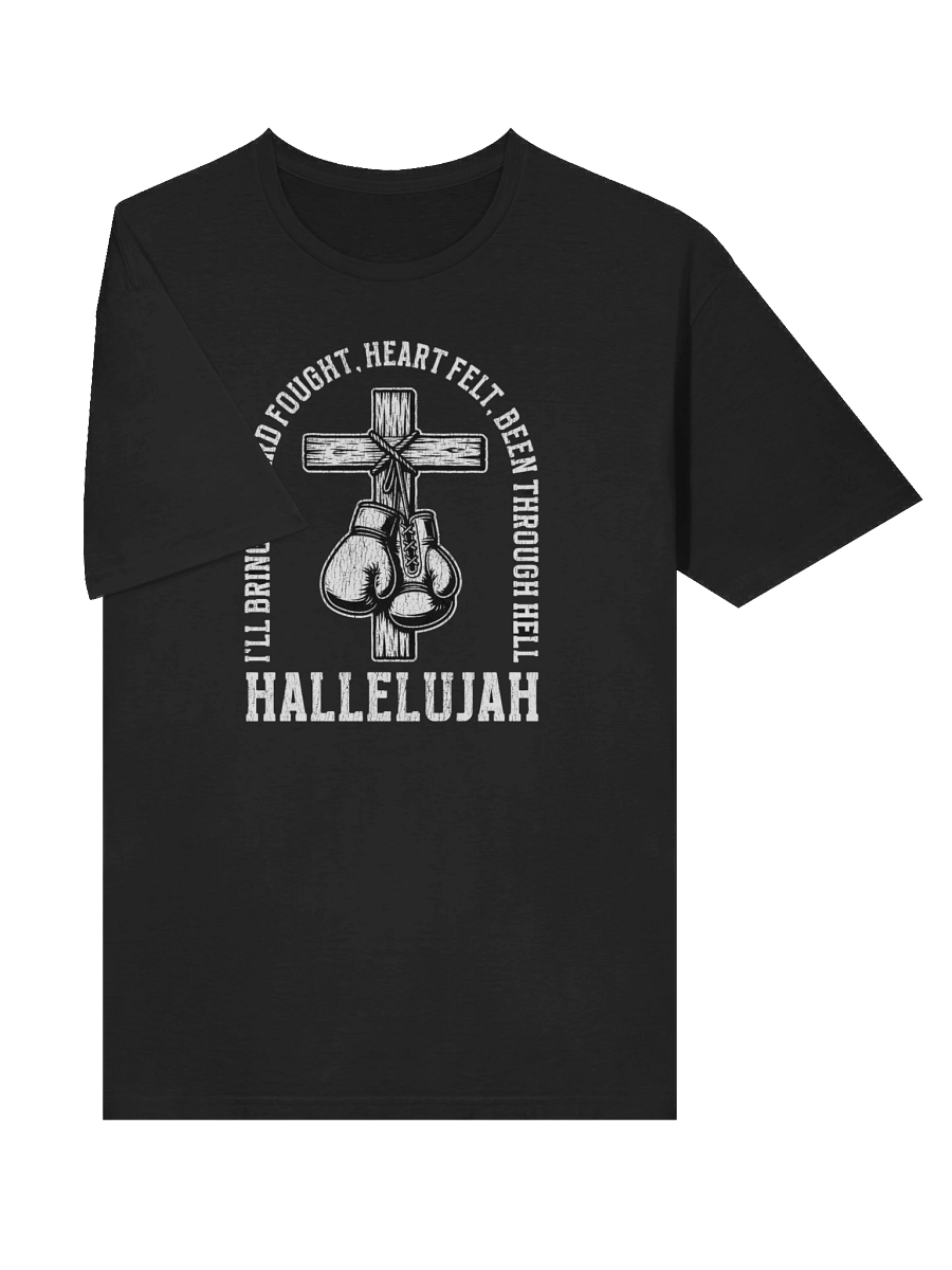 Heartfelt Hallelujah Boxing Gloves T-Shirt product image (5)