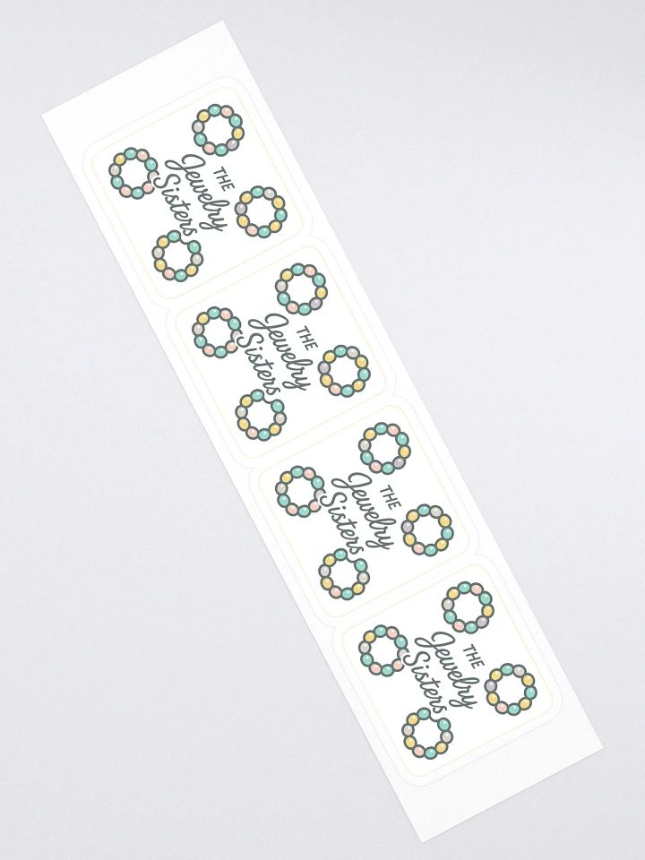 Jewelry Sisters Kiss Cut Stickers (Set of 4) product image (2)