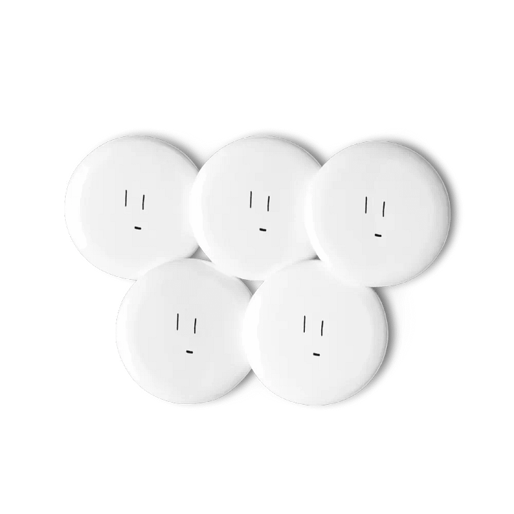 Sad balls Pin Buttons Set product image (2)
