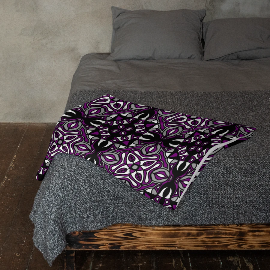 Asexual Abstract Cozy Blanket product image (5)