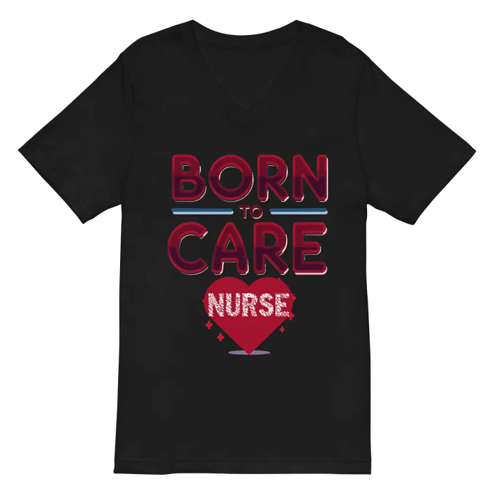 Heartfelt Nurse V-Neck Tee product image (3)