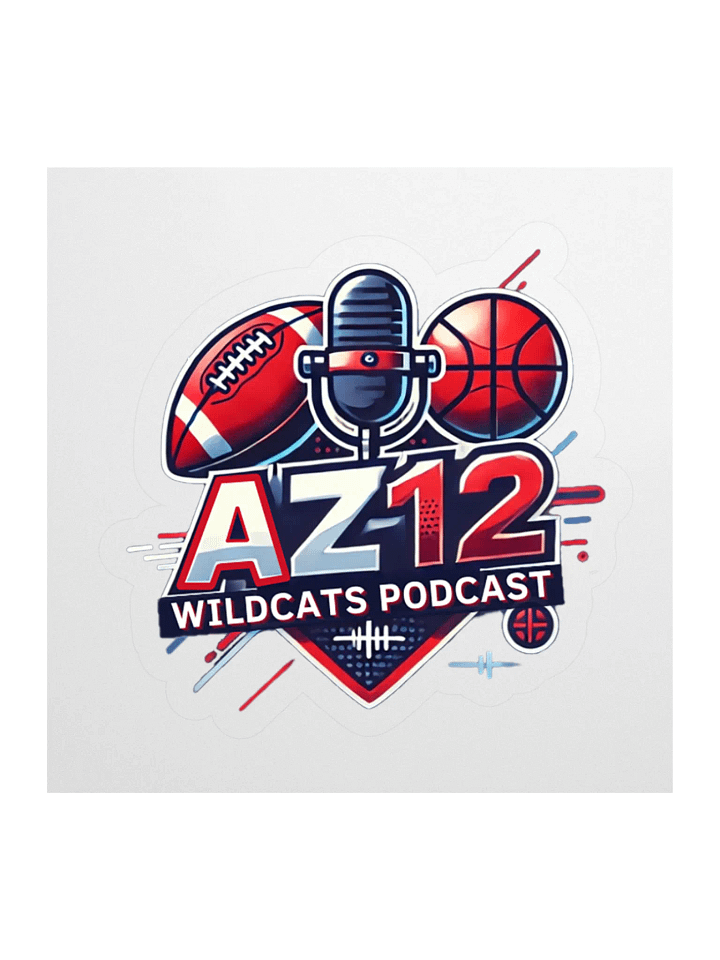 AZ12 Podcast Stickers product image (2)