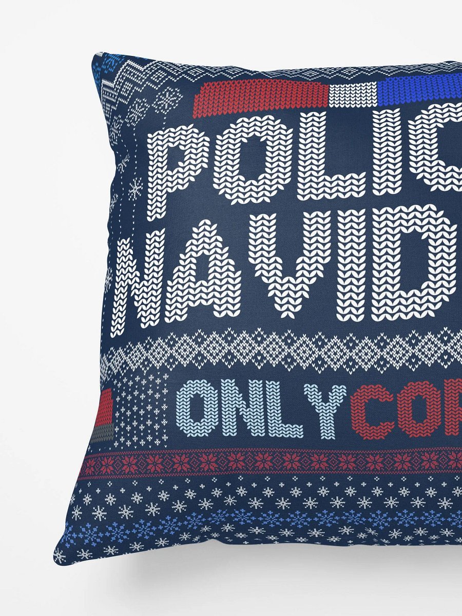 Police Navidad Pillow product image (5)