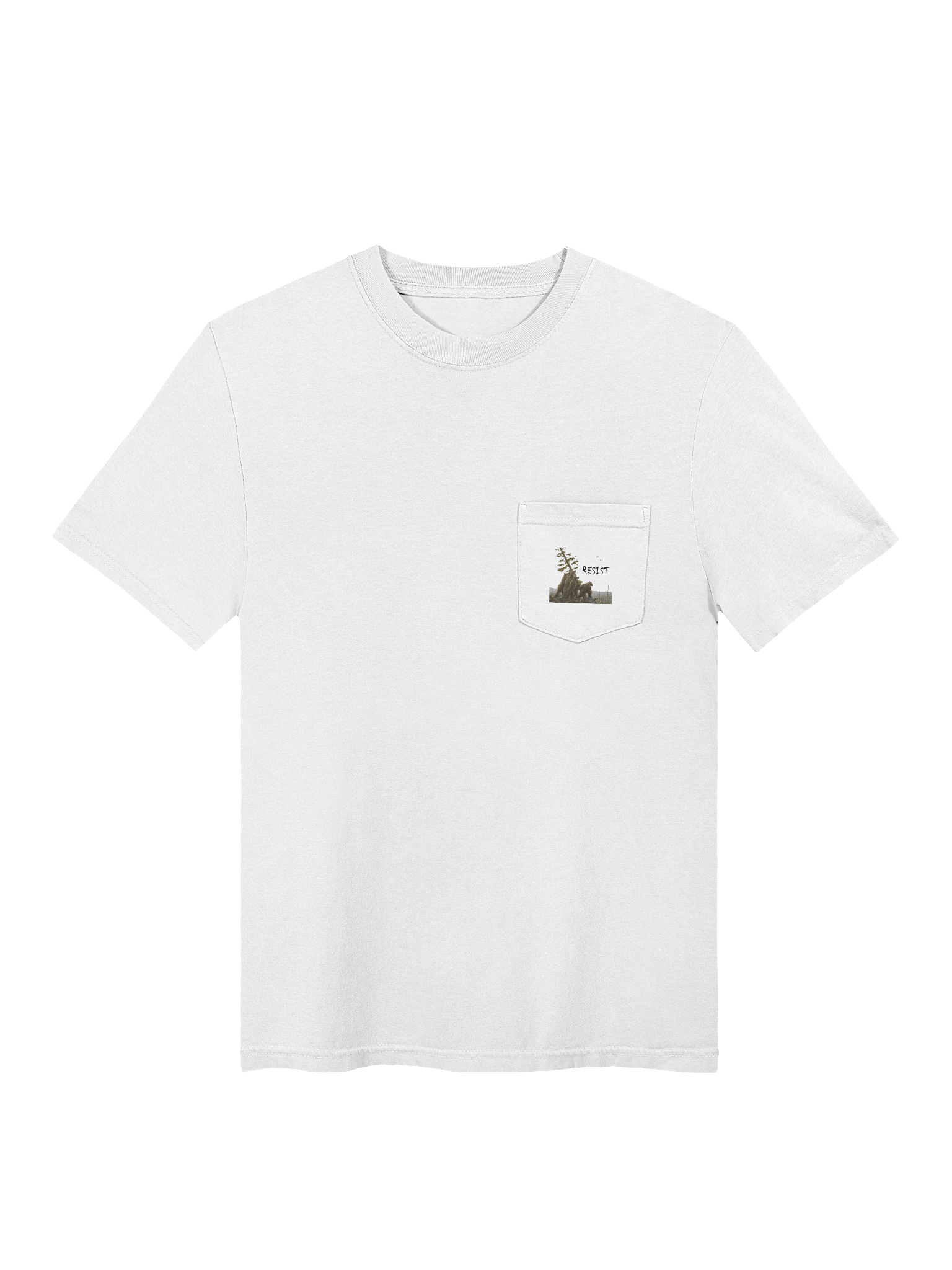 BEARS RESIST! Pocket T-Shirt Alt National Parks Wear Resistance Rangers product image (32)