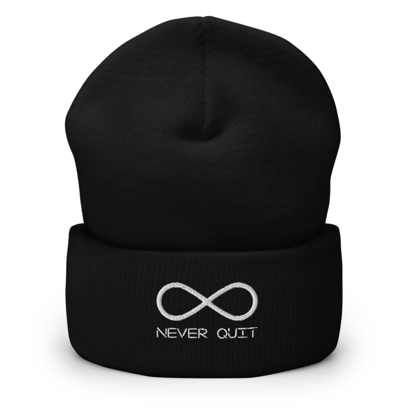 Never Quit Beanie product image (1)