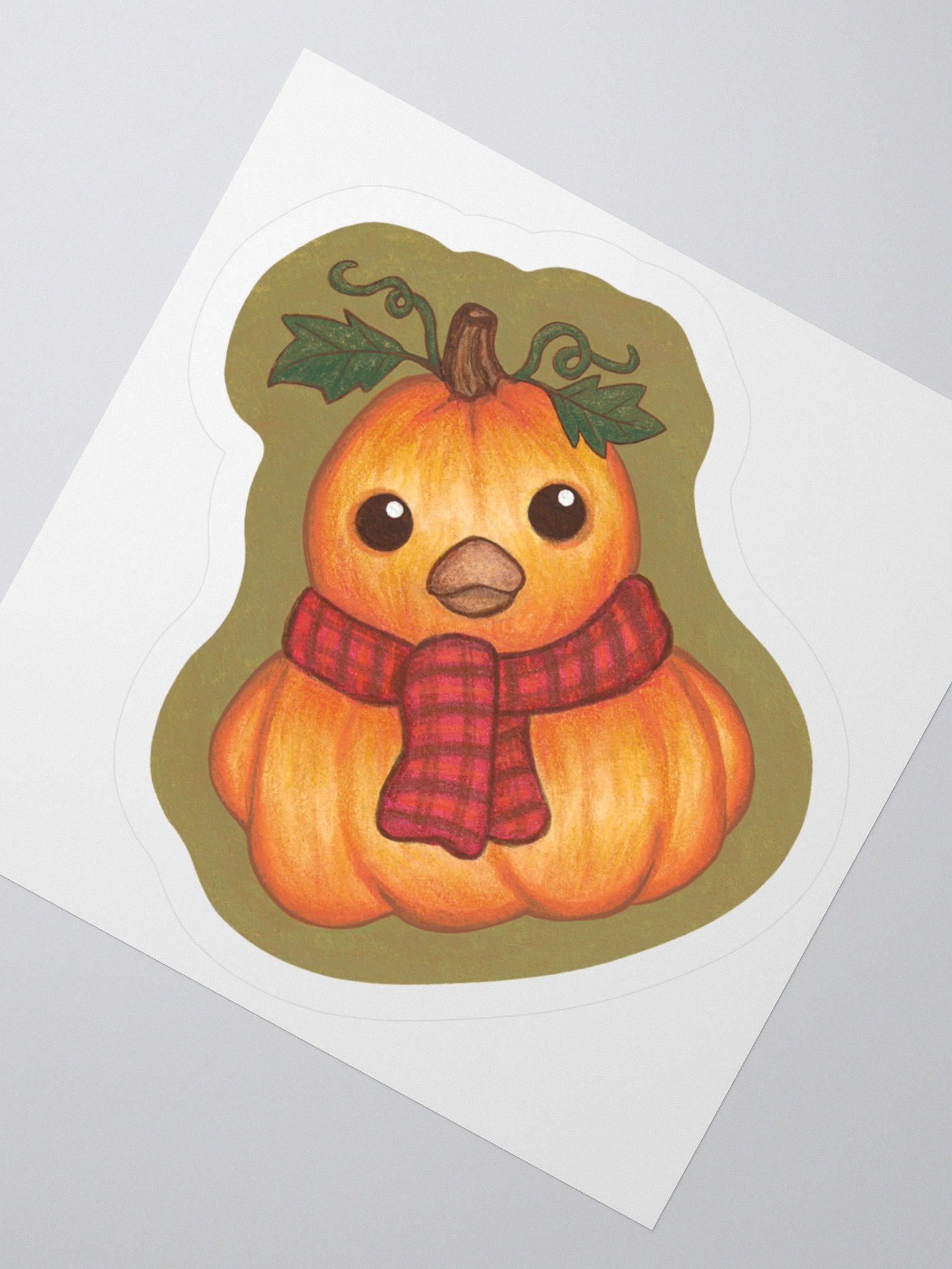 Pumpkin Duck - Sticker product image (6)