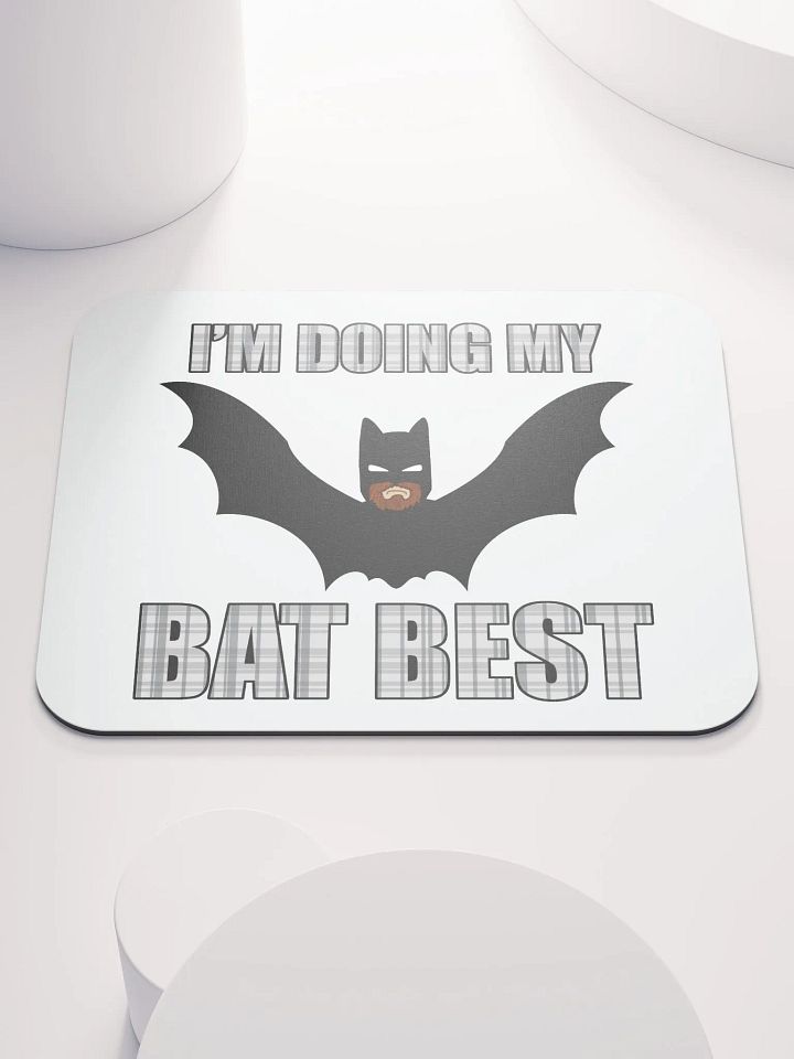 Bat Best Mousepad product image (1)
