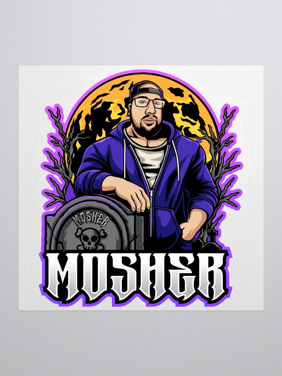 MOSHER GRAVE LOGO STICKER product image (4)