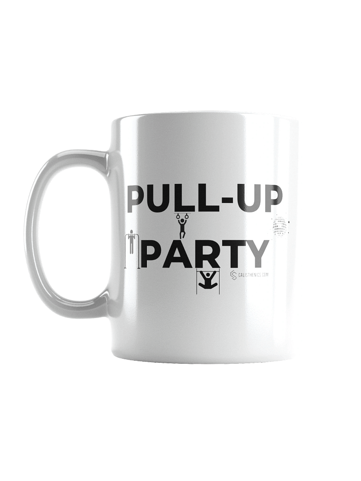 Pull-Up Party Mug (White) product image (2)