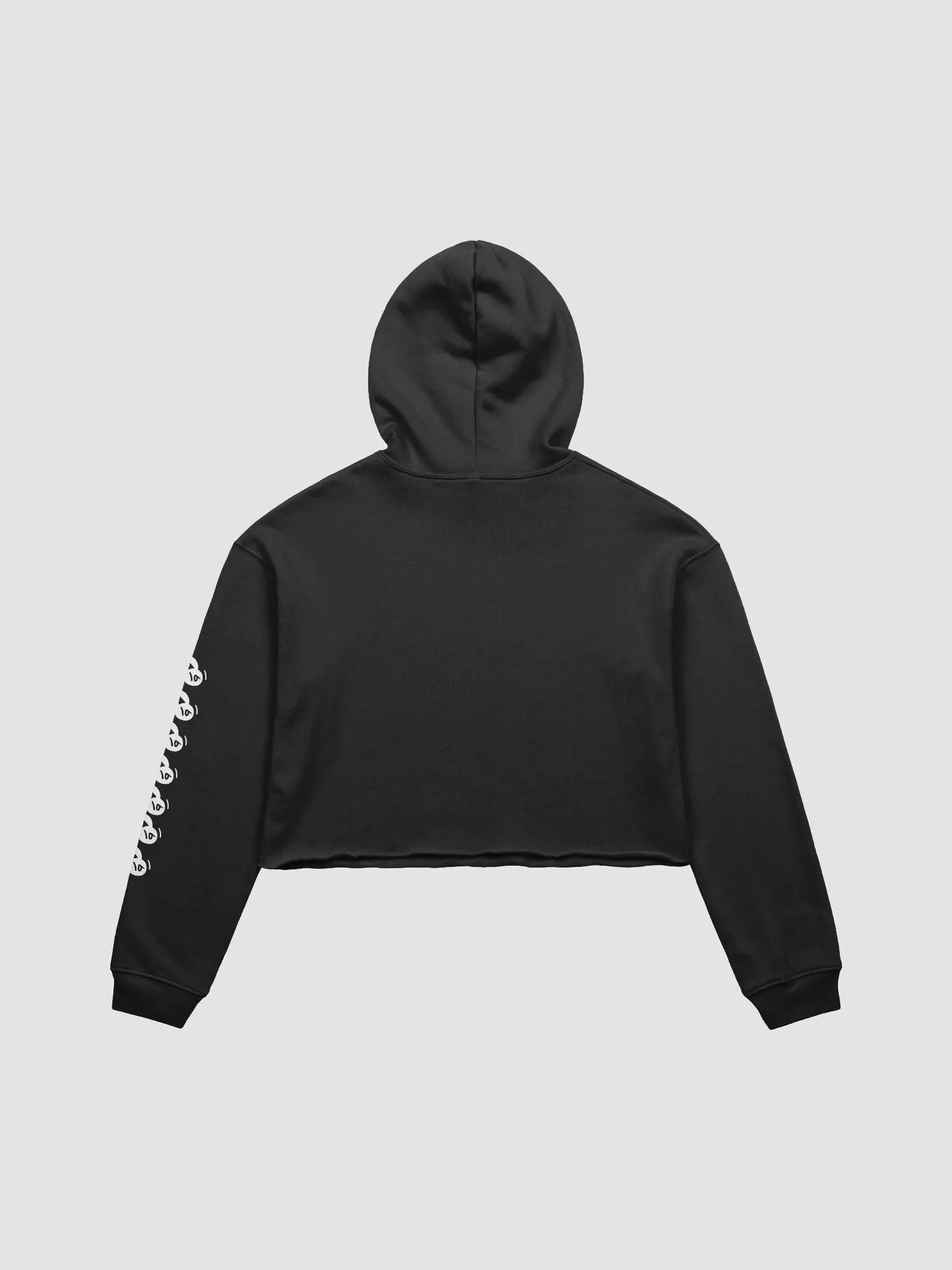 Boo Crop Top Hoodie product image (2)