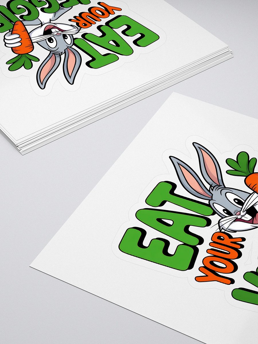 🥕 Eat Your Veggies Kiss Cut Stickers product image (4)