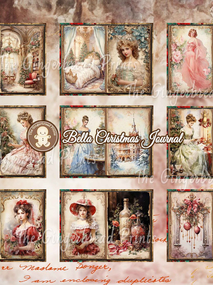 Bella Christmas Journal kit - Digital download only product image (6)