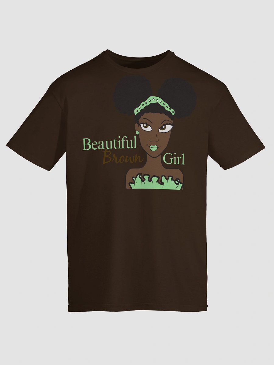Beautiful Brown Girl Chocolate Women's Tee product image (10)