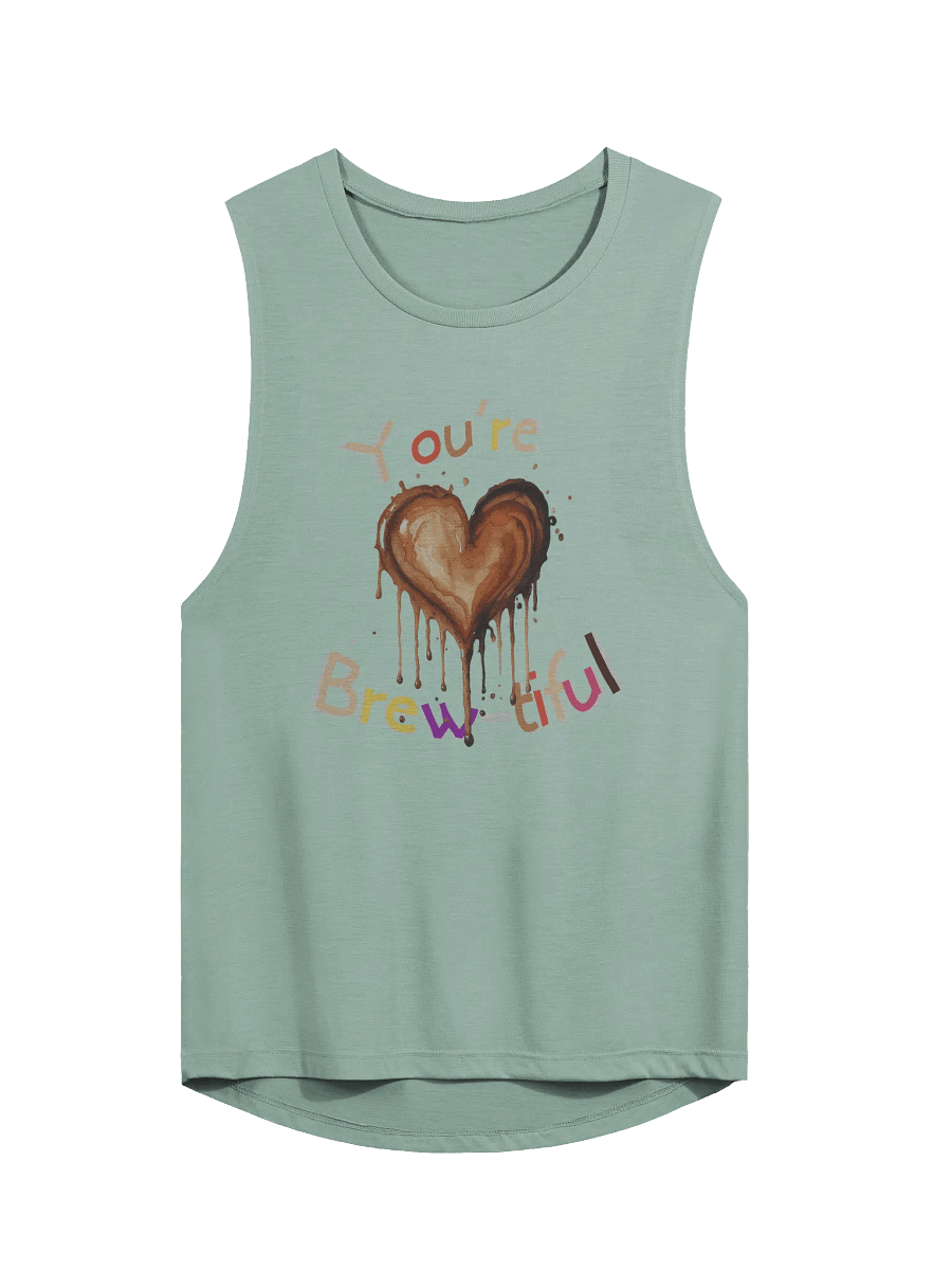 You're Brew-tiful Bella+Canvas Women's Flowy Muscle Tank product image (5)