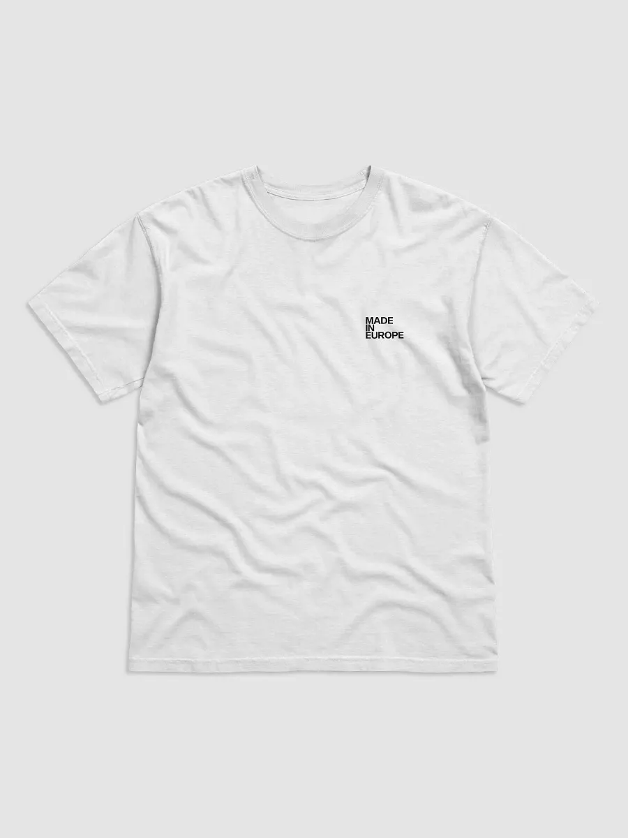 made in europe heavyweight t-shirt (eu/acc official) - 100% ring-spun cotton product image (2)