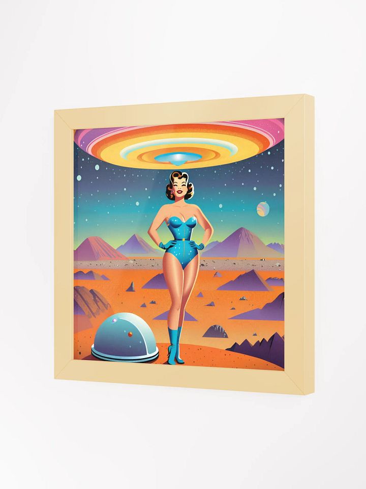 Retro-Futuristic Galaxy Poster product image (17)