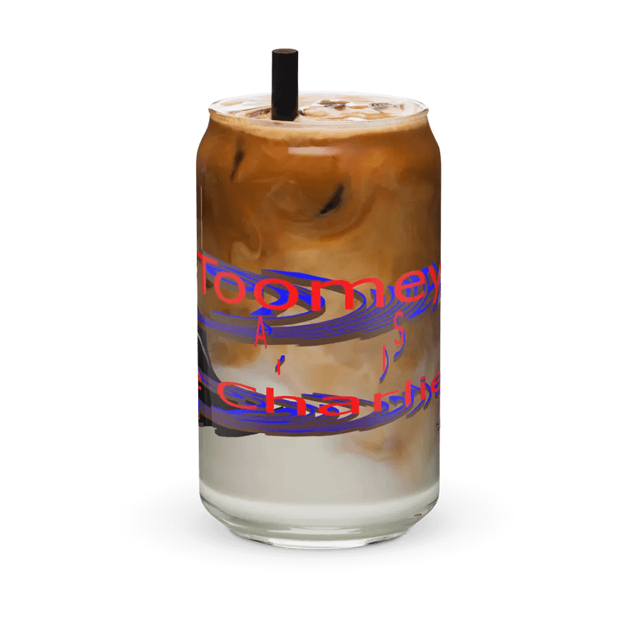 Michael Toomey As Chocolate Charlie 00 - Can-Shaped Glass product image (12)