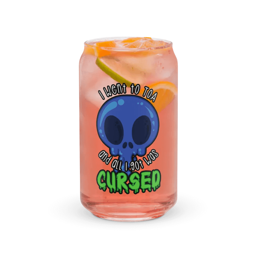 All I Got Was Cursed - Shaman - Can Glass product image (7)