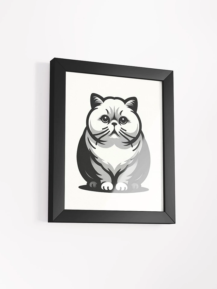 Framed High-Quality Matte Poster (in): Exotic Shorthair product image (22)