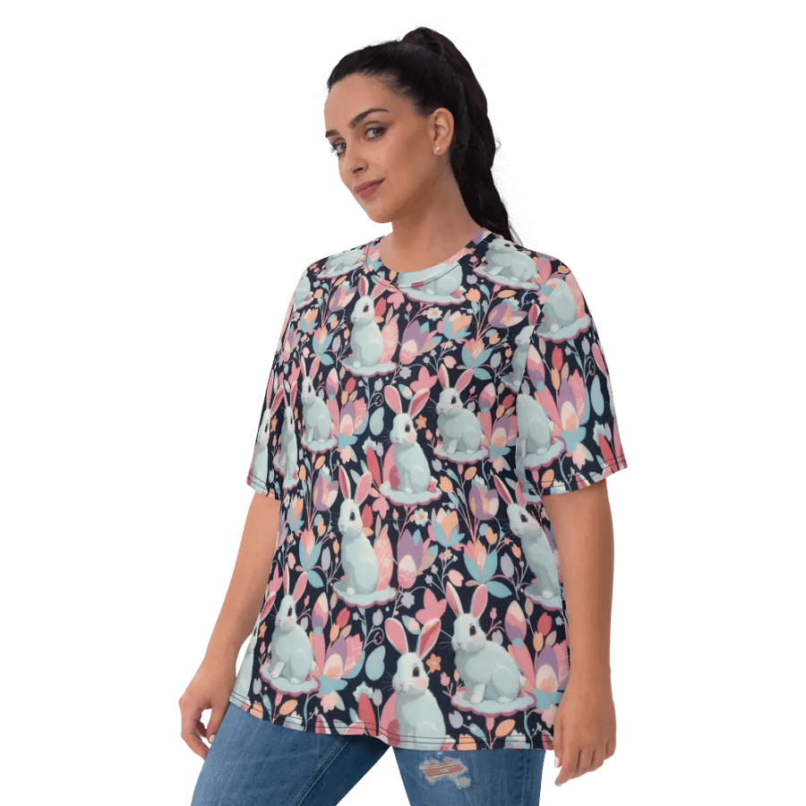 Easter Pattern All Over Print T-shirt product image (10)