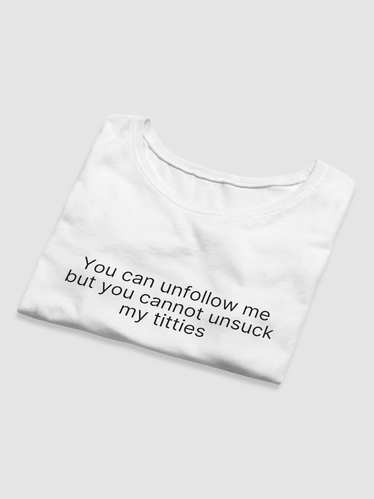 Unfollow Baby Tee product image (8)