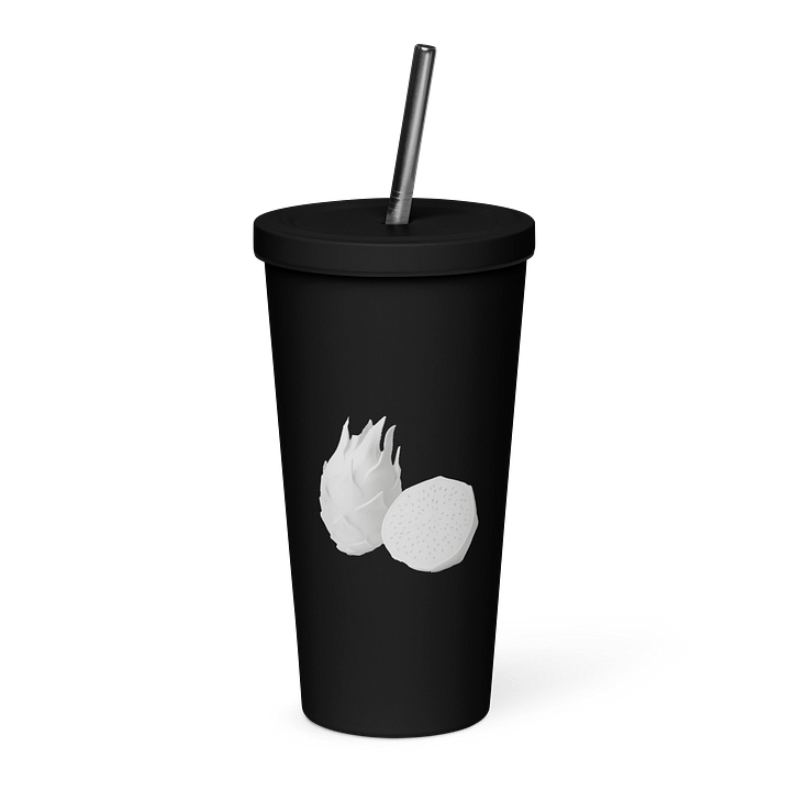 White Dragon Fruit Stainless Steel Insulated 20 oz Tumbler product image (1)