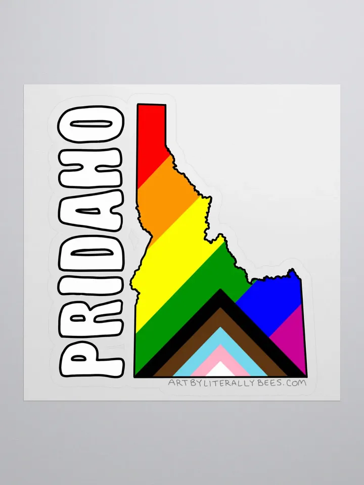 PRIDAHO Rainbow Pride Stickers product image (3)