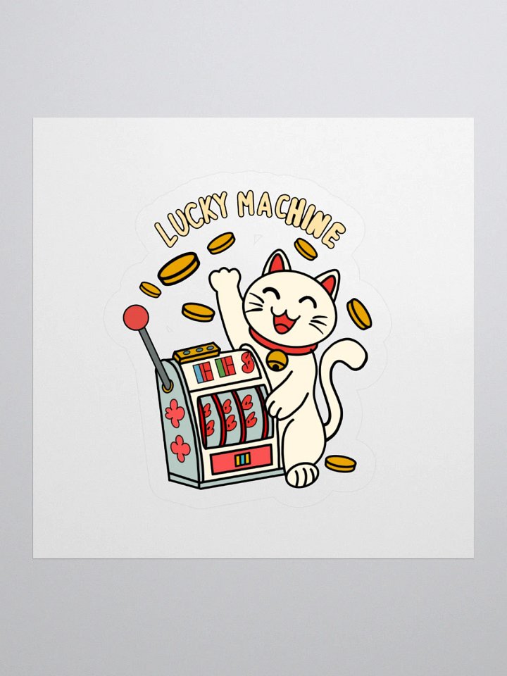 Lucky Cat Kiss Cut Stickers product image (2)