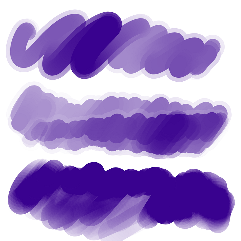 Strange Blend Brushes for Procreate