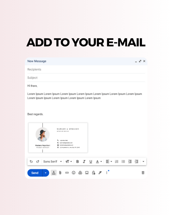 Modern Email Signature Template product image (3)