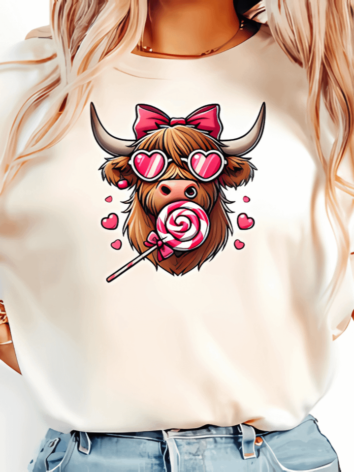 Cow Sublimation PNG – Adorable Valentine & Christmas Cow Artwork – Ideal Gift for Cow Lovers – Instant Digital Download – 300 DPI product image (1)