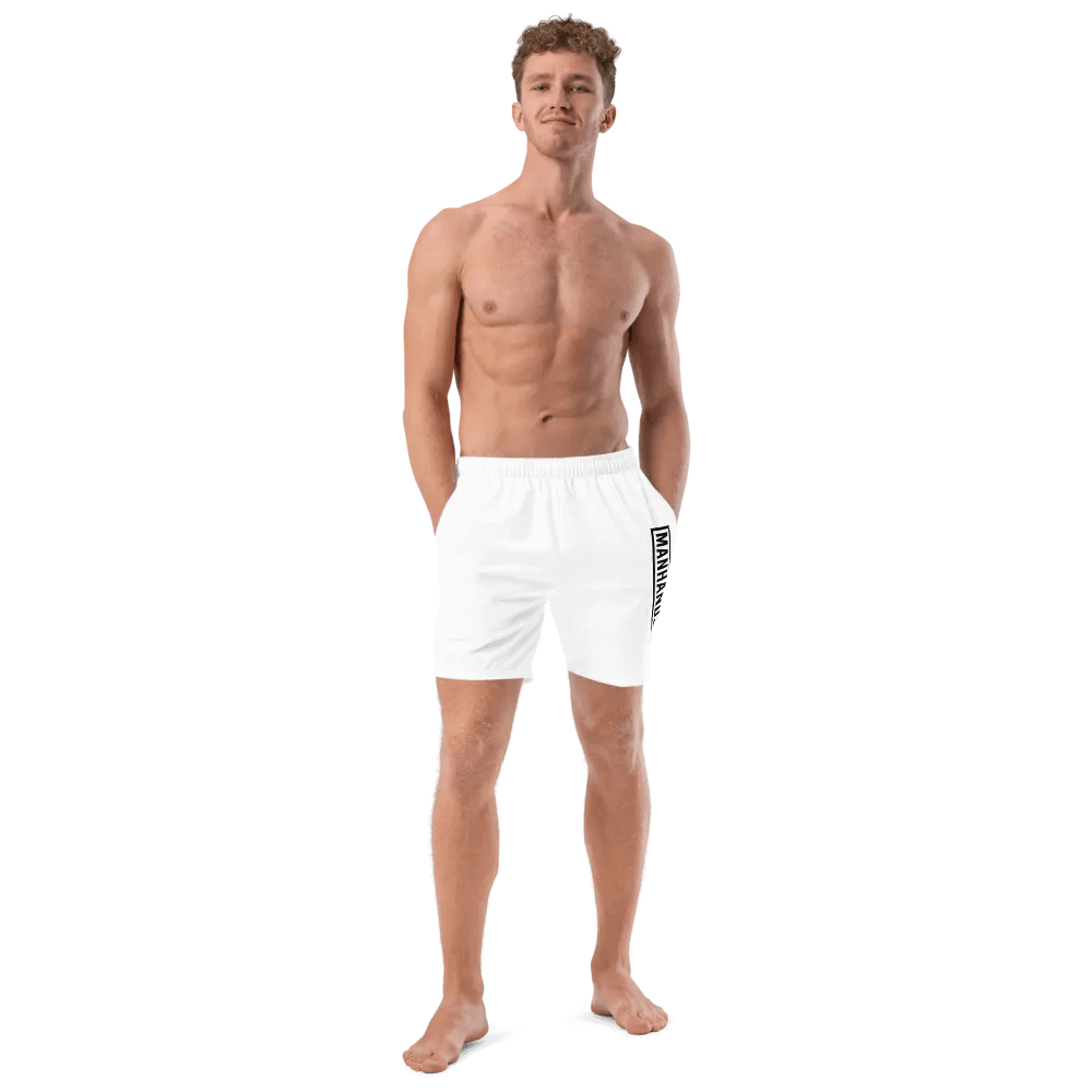 Swim Trunks by MANHANDS. (White) product image (11)
